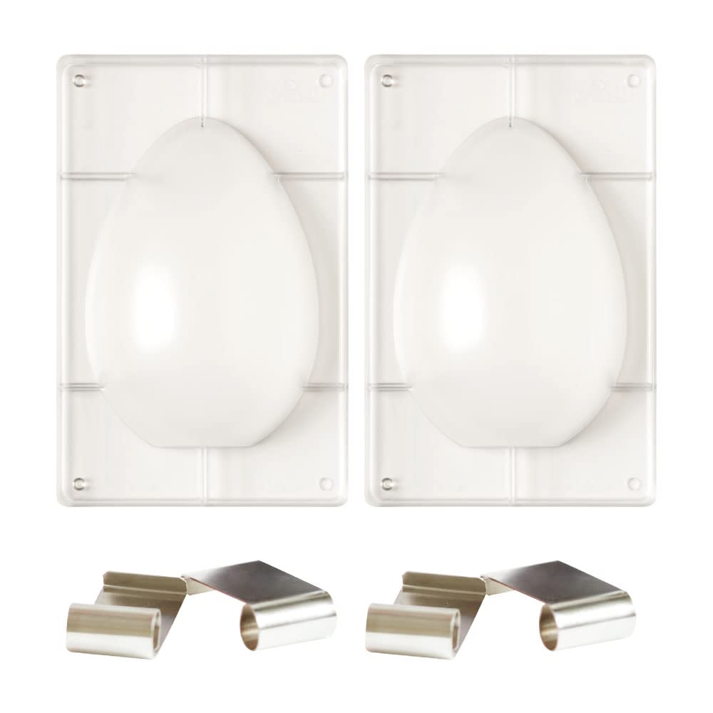 Decora 0050183 KIT FLAT 2 MOULE POUR OEUFS 250 G AVEC 4 MOLLE