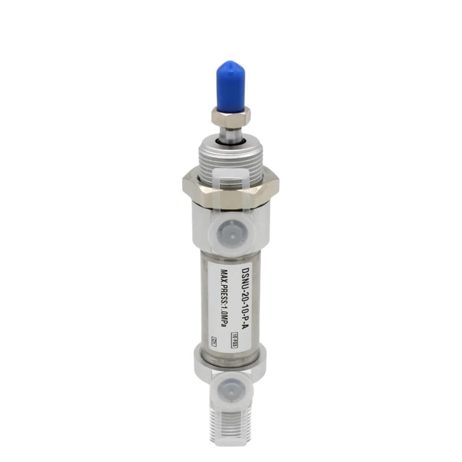 Vérin pneumatique miniature DSNU 25 rond inox course 10 à 200 mm
