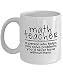 Math Teacher Mug - Helps You Solve Problems - Funny Gift for Math Lovers, Women, Men, Tutors, Elementary, High School, 11 Oz. Coffee Cup