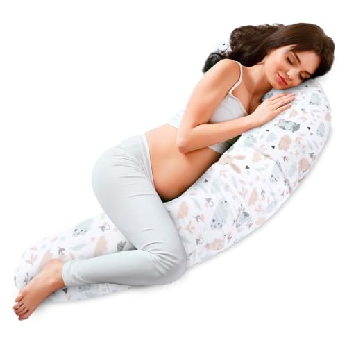 Totsy Baby Körperkissen 190 cm Lagerungskissen für Erwachsene – langes Body Pillow Komfortkissen...