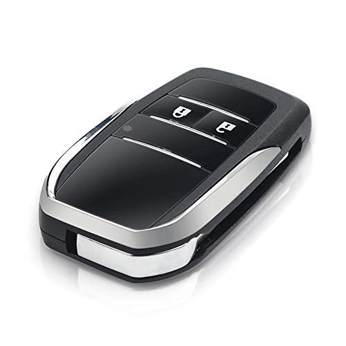 AIDEN® Flip Folding Remote Innova/Fortuner/Camry/Corolla (Empty Remote Cover)