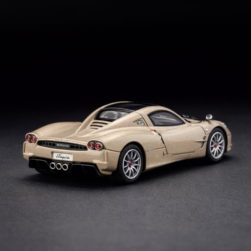 Image of Wizplex CCA Officially Licensed Pagani Utopia 1:64 Scale Die Cast Metal Car - Collectible Alloy Hypercar Model with Free-Rolling Wheels, Display Showpiece for Kids 3+ & Car Enthusiasts
