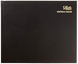 Letts Company Visitors Book - Black