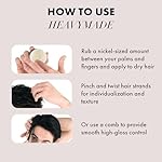 Hanz de Fuko Heavymade – Premium Men’s Hair Styling Pomade for an Extreme Hold, High Shine Finish – Water-Based, Humidity-Resistant Styler for Achieving Various Hairstyles – 2 oz, Travel Size - Image 5