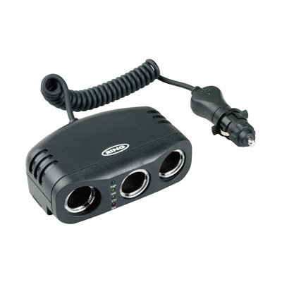 RING Auto 12v 2 Weg Multi Buchse Adapter Mit USB & Micro Stecker