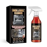 Oven Cleaner,Grill & Barbecue Cleaner,Oven Cleaner Heavy Duty Spray,Fast-Acting Professional Cleaning Spray,Heavy Duty Oven and Grill Cleaner FOR Microwave,Air fryer,Ovens,Grills,BBQ (1pc)