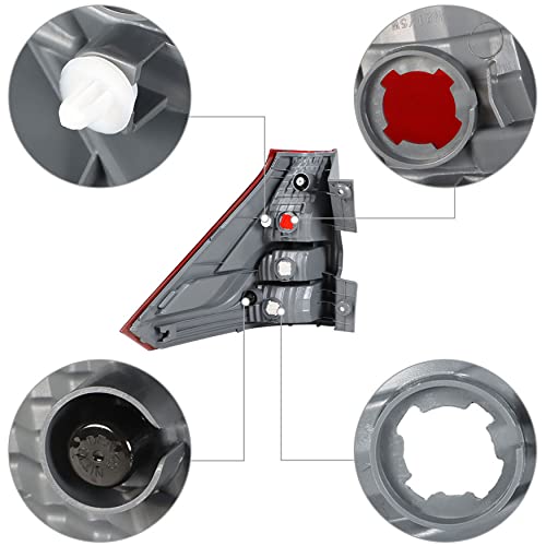 Wflnhb Right Side Tail Light Replacement For Honda Crv Cr-V 4-Door 2012 2013 2014 Rear Tail Light Brake Lamp Assembly Passenger Side 33500-T0A-H01 Ho2801183 #TOP3