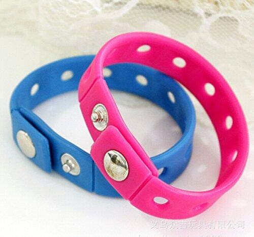 HUANGQH 9pcs Silicone Bracelets Wristband Fit for Shoe Charm Swim Identification Tags Goodie Bag Stuffer Birthday Christmas Gifts (18CM) - Image 3