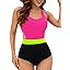 Neon Pink Black