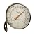 Taylor Heritage Metal Dial Thermometer, Easy to Read Numbers for Patio, Pool, and Indoor Areas, Bronze Trim, 4.25-Inch