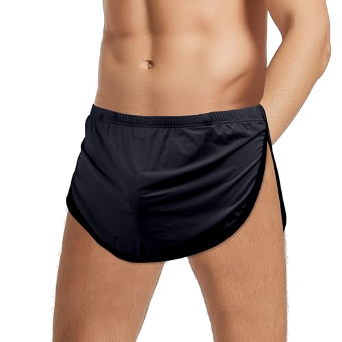 Men's Split Sides Thong Shorts