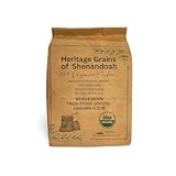 Organic Whole Grain Einkorn Flour, Fresh Stone-Ground & USA Grown, Heritage Grains of Shenandoah- great for gluten issues (Fresh Ground Flour, 5 lb.)