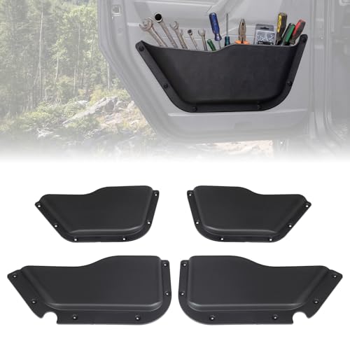 KEMIMOTO Door Inside Pockets Compatible with Polaris Xpedition XP 5/ADV 5 Northstar 2024+ Front & Rear Door Storage Box Cup Holder Compatible with Xpedition XP5/ADV5 2024+ Accessories (4PCS)