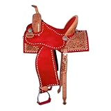Western Barrel Racing Horse Saddles Premium Leather with Leather Suede Tooled Carved Racer Riding Trail Equestrian Best Riding for Rider Tack Horse saddle Size: 10