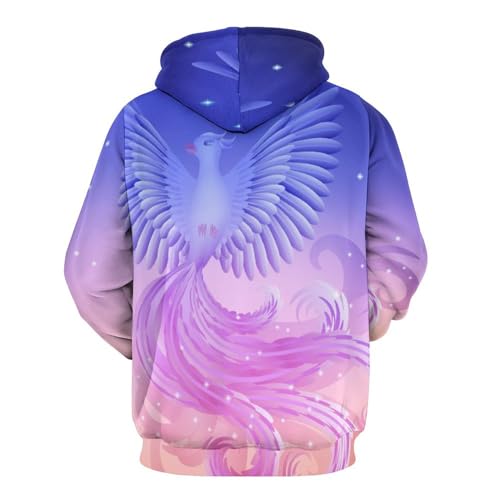 Sweats à capuche manche longue phoenix sweat-shirt aux finitions soignées