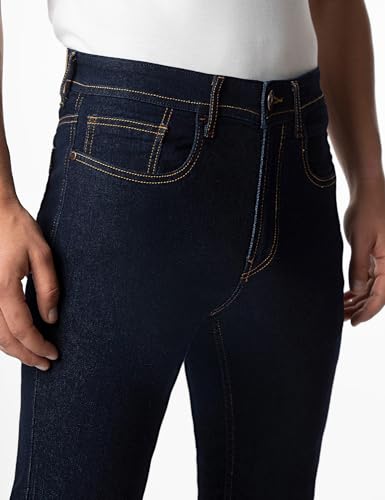 Image of INKD Men's Regular Fit Jeans - Mid-Rise | Cotton Blend | Lightweight | Classic 5 Pocket Styling