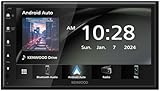 【Amazon.co.jp 限定】 ケンウッド(Kenwood) ディスプレイオーディオ 7インチ メーカー3年保証 DMX5523SAZ ワイヤレス接続「Apple CarPlay」「Android Auto」対応 WSVGAの 静電タッチパネル搭載 ステリモ対応ワイヤレスミラーリング