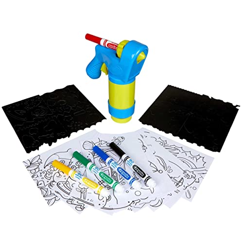 Crayola mini marker sprayer kit aérographe manuel à effet dégradé - 5
