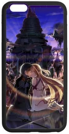 MAS CASE- Sword Art Online SAO Anime Cartoon Protective Case for iPhone 6 Plus 6S Plus TPU Rubber Phone Cases