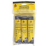 AGS Company Multi-Purpose Lithium Grease - Superior Oil-Based Lubrication for Automotive & More, 3 oz Cartridge, Pack of 3 - Ensure Smooth Operation & Longevity of Your Machinery