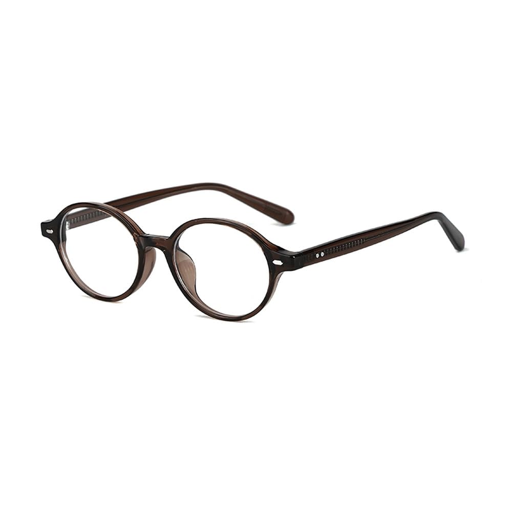 małe okrągłe okulary oprawki dla mężczyzn soczewki przezroczyste modne owalne okulary damskie szare czarne octanowe