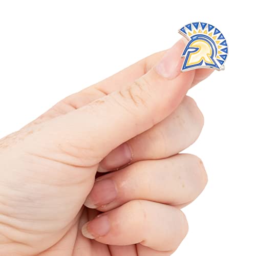 Image of Desert Cactus San Jose State University Lapel Pin SJSU Spartans Made of Metal for Formal Wear, Bag and Hat Jewelry, and Tie Tack (Pin A)