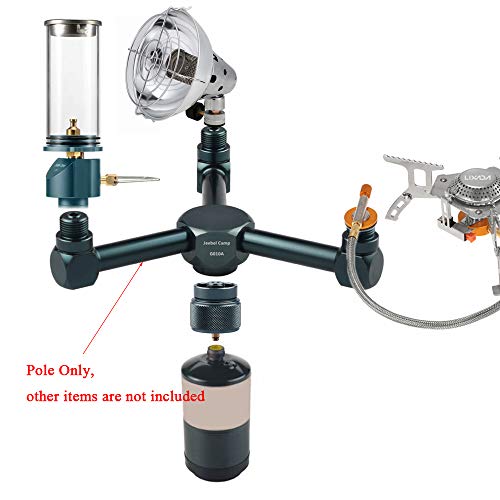 DECDEAL Fogão Fogão Splitter Lindal Válvula Adaptador de Tanque de Propano para Caminhadas Picnic CH