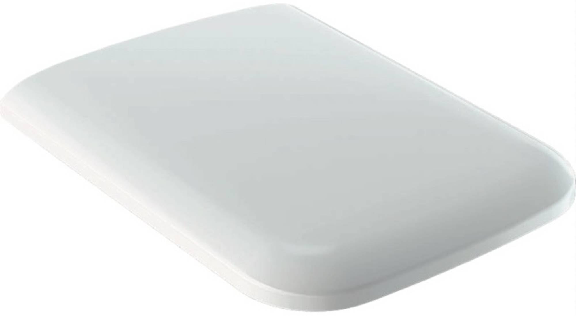 Geberit iCon Square WC-Sitz, weiß, mit Absenkautomatik, 571910000