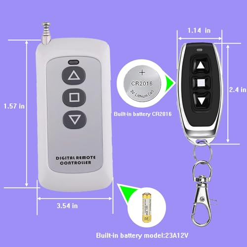 Idealwin IDEALWIN-F&R-001 Forward Reverse Switch Working Voltage Dc5V To 48V, Linear Actuator 12V Remote Switch Of Current Rating 10A thumb #6