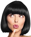 perücke pagenkopf Material: 100% Polyester + Haarnetz