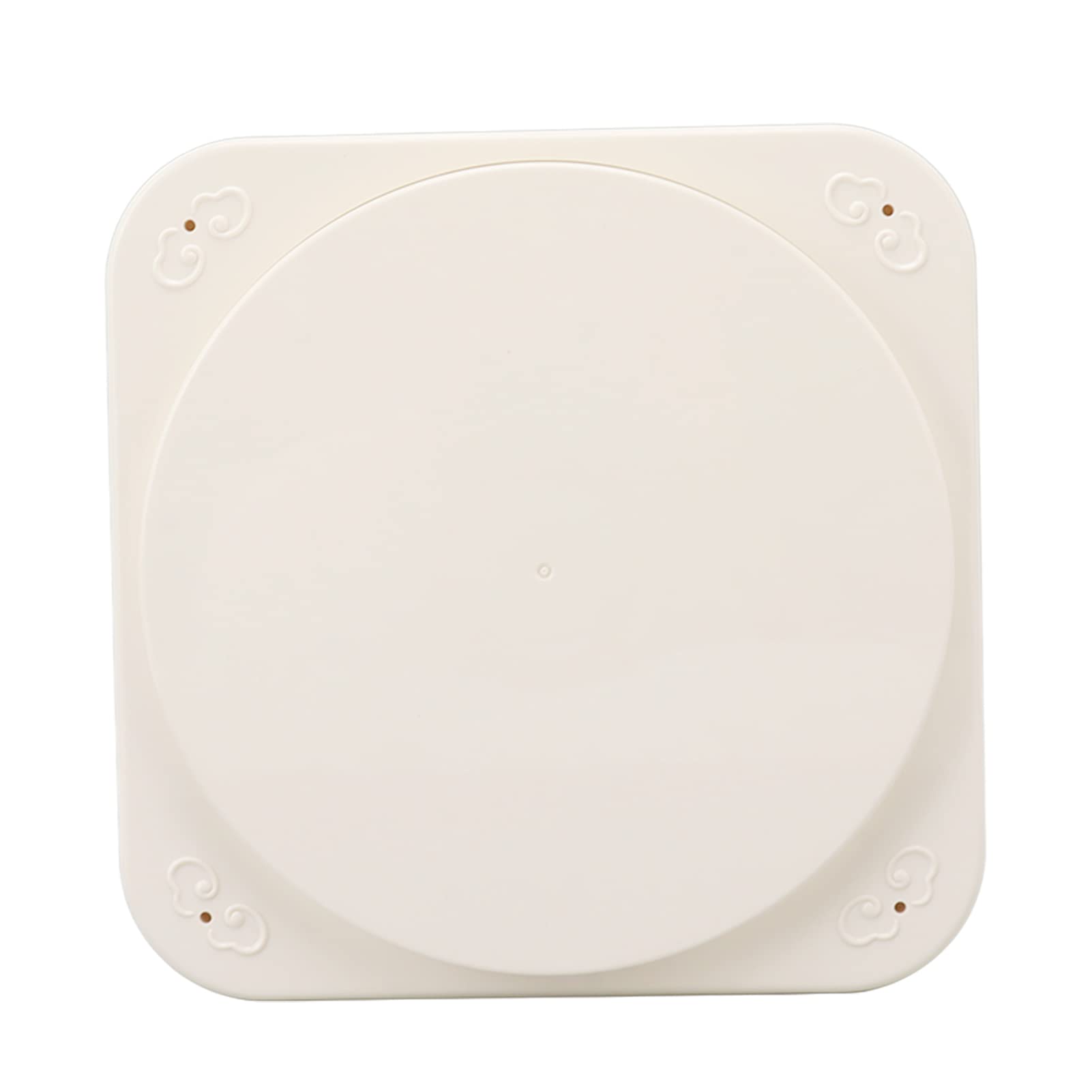 Jwthee Rotary Dessert Machine, Carousel Cake rack, Rotating Desserts Display Table 8 Inch Automatic Rotating Cupcake Stand Machine for Wedding Birthday (ABS)