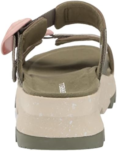 Merrell Women's Alpine Cush Slide Wedge Sandal, Lichen, 8 | Image 2