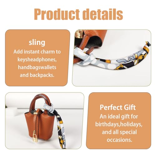 Image of Bag Charm for Handbags Decoration,Mini Leather Bag Keychain,Fashion KeyChain Accessory For Handbags Purse
