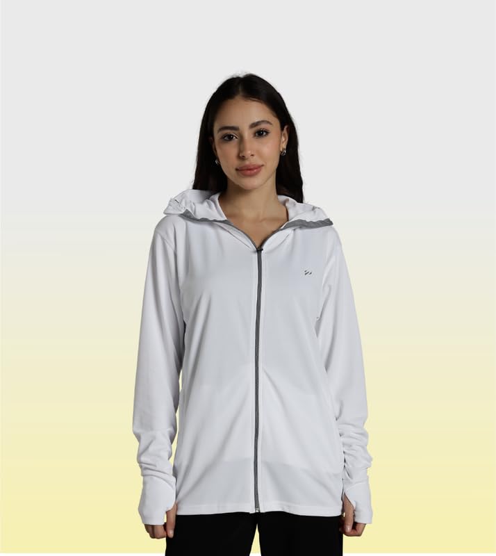 Image of BLUE TYGA Womens Sunscreen Jacket 2.0 - Advanced Protection from Sun & Pollution - UPF 50+ Protection