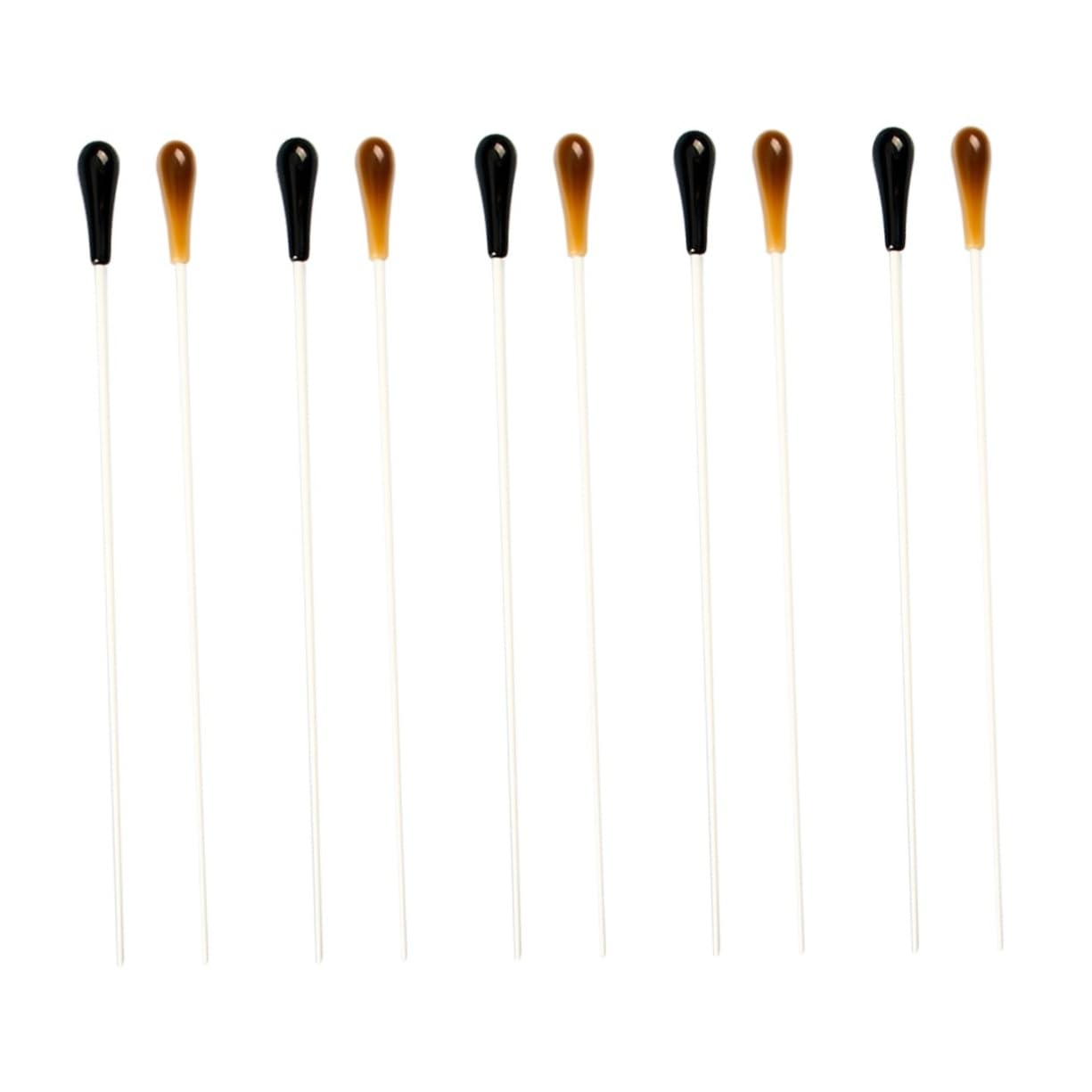 ibasenice 10pezzi Bacchette Da Direzione Per Orchestra Resina Strumenti Musicali Per Concerti Design Elegante e Manico Lungo Accessori Pratici Per Direttori Orchestra