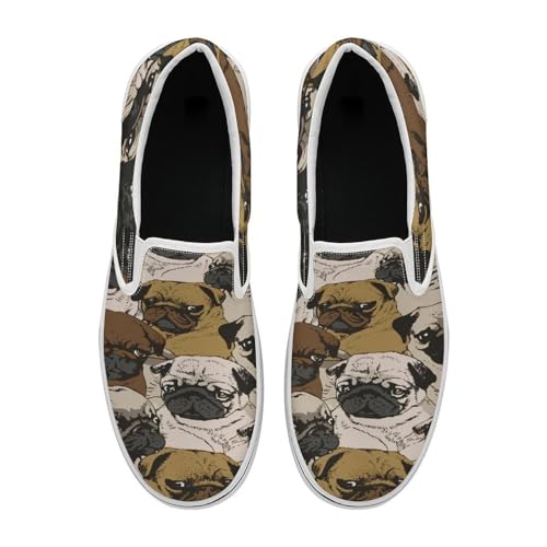 [SINYUIF] �t�����`�u���h�b�O�� �L�����o�X�V���[�Y �X�j�[�J�[ ���[�t�@�[ �f�b�L�V���[�Y �E�H�[�L���O�C �h���C�r���O�C ���[�J�b�g �y�� ������� �ʋC�� �����₷�� �J�W���A�� ���s �ʋ� �ʊw �j�����p