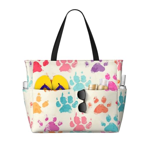 Sac de plage grand format pour femme : rangez toutes vos affaires dans ce cabas