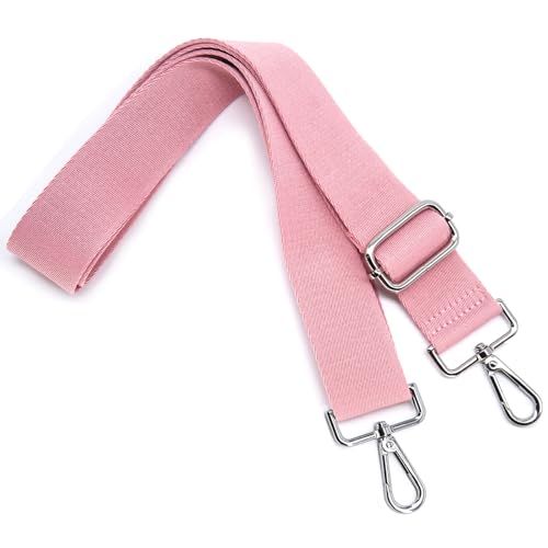 Image of S&loyoe Thickened Solid Color Purse Straps Replacement Crossbody Bag Strap Adjustable Wide Guitar Straps for Handbags 1.5inch
