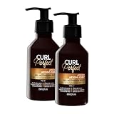Deliplus Curl Perfect Gel Activador de Rizos, Fijación Media, con Aceite de Coco, Pack 2 x 200 ml