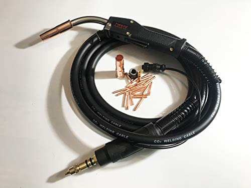 Tweco #4 Replacement Heavy Duty 400 amp Mig gun 15' Fits Miller Machines (ADD .045 KIT)