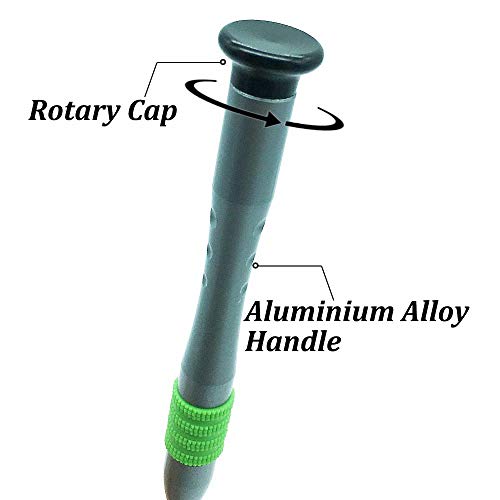 T4 Torx Screwdriver, Torx T4 Screwdriver, S2 High Alloy Steel Head, Magnetic Tip, Rotating Cap, Anti-Slip Grip, 6 Point Star Screwdriver For Speaker Computer Shimano Reel Oakley Twoface Sunglasses #TOP4