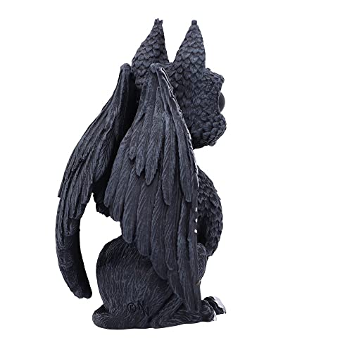 Nemesis Now Cult Cuties Griffael 10.7cm, Resin, Black, Cult Cuties Griffin Figurine, Scarily Adorable Griffin Figurine - Image 4
