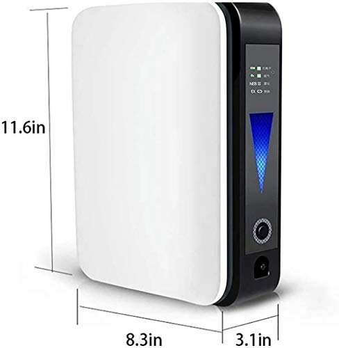 LMEILI Portable Oxygen Concentrator 1 L/min Adjustable Oxygen Machine Silent Work for Home and Travel Use Car Air Purifier
