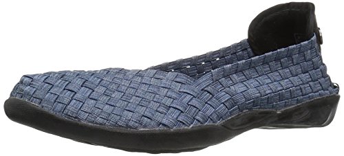 Image of Bernie Mev Catwalk Women's Stretch Woven Slip On Flat Shoes for Women