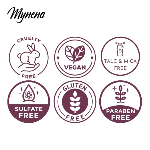 Mynena Metallic Lipstick Liquid Sexy Frosted Lightweight Long Lasting Non-Transferable Waterproof | Gluten-Free Paraben-Free Talc-Free Cruelty-Free And Vegan | Goddess #TOP4