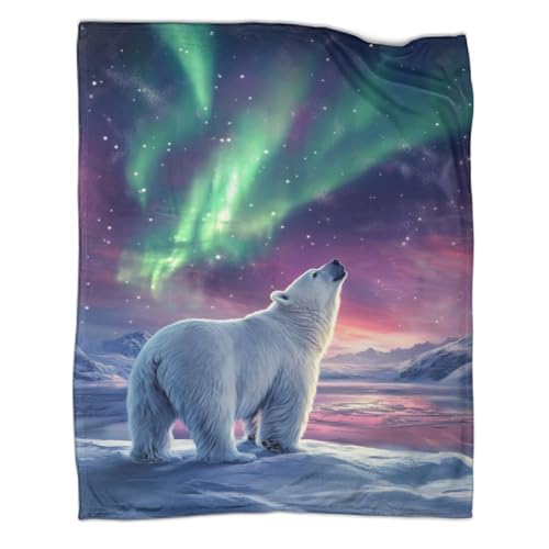 Couverture ours polaire un cocon de tendresse et de bien-être pour votre intérieur - 2