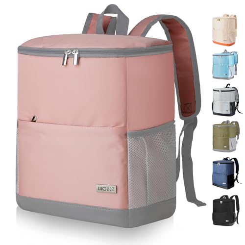 Insulated Cooler Backpack Small- Leak Proof Backpack Cooler 30 Cans,
