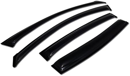 for 04-08 Nissan Maxima - Sun/Rain Smoke Guard Vent Shade Deflectors Window Visors