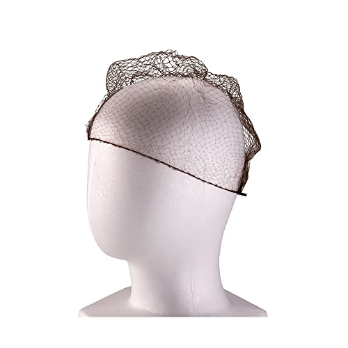 遠藤商事 ユニフォーム ダークブラウン M 業務用 ヘアーネット SNT0204 100個セット