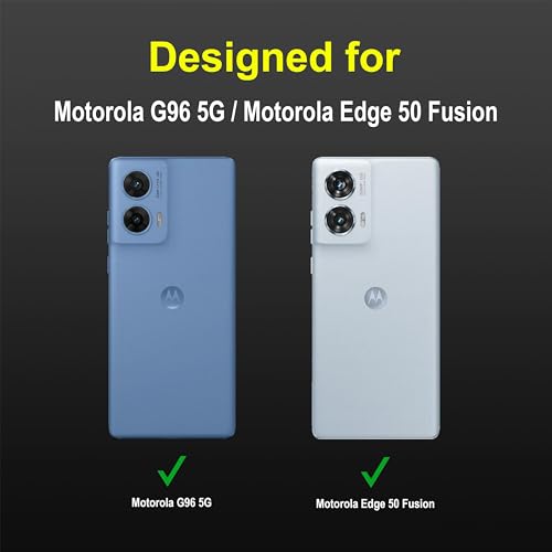 Image of Zapcase Back Case Cover for Motorola G96 5G | Compatible for Motorola G96 5G Back Cover | Liquid Silicon Magic Case with Camera Protection| Black